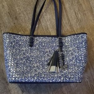 Blue Michael Kors bag
